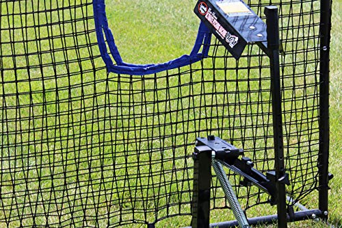 Louisville Slugger Black Flame Manual Pitching Machine – 50 MPH, No Electricity Required, 3-in-1 Strikes Fly Balls & Ground Balls, Baseball & Softball, Youth to Adult, Backyard & Field Practice by Louisville Slugger - Image 3