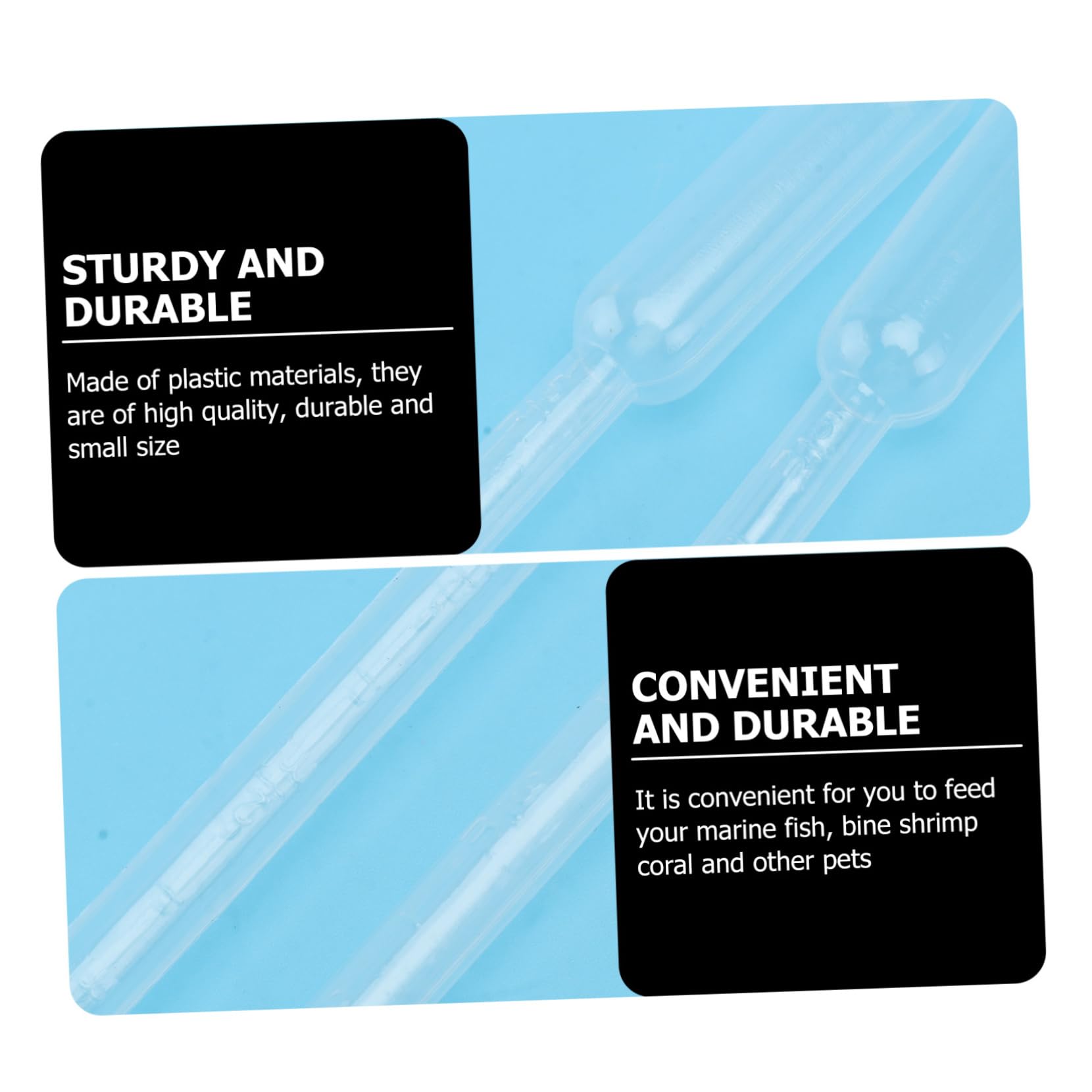 100 Pcs Guppy Coral Fertilizer Feeders Brine Shrimp Feeders Coral Feeders Plastic Tubes Marine Fish Feeders Shrimp Liquid Feeders Coral Tubes