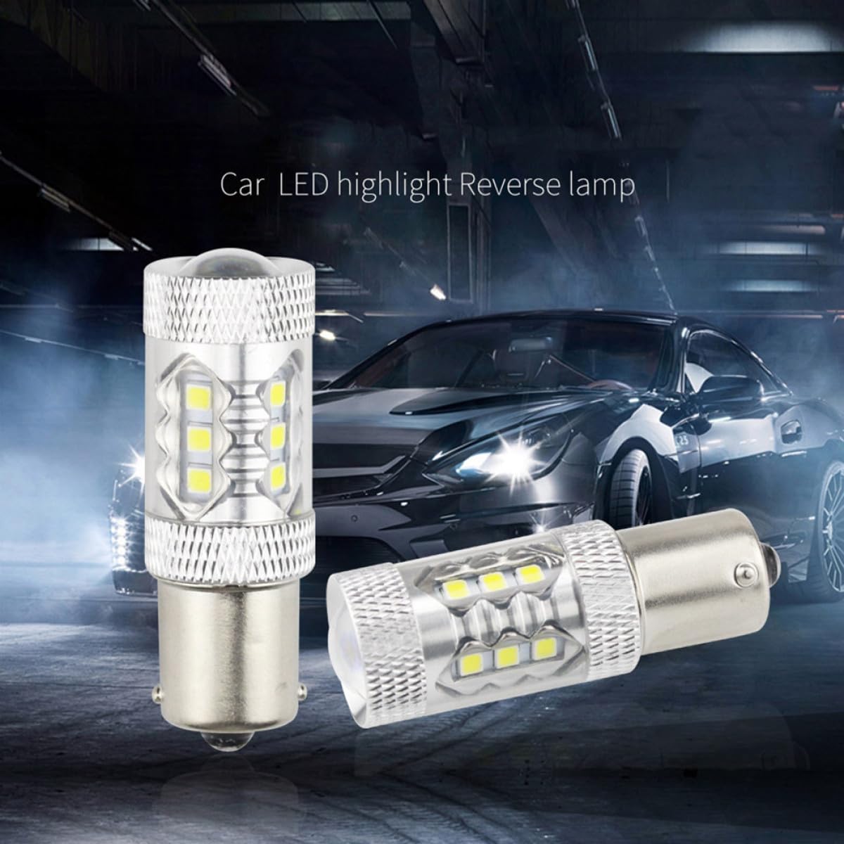 OUNONA 3 Zestawy 80w Ba15s P21w Żarówka Led do Tylnych Świateł Hamowania Samochodu Sygnalizacyjna Microseconds Jasna Aluminiowa Obudowa 4 Szt.*3