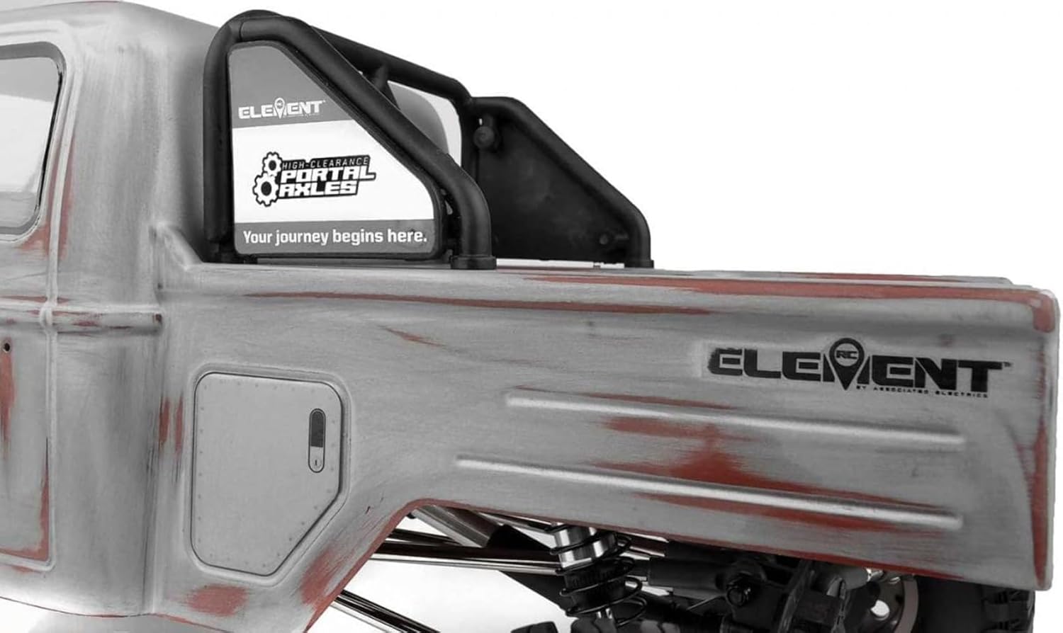 Associated 40130C Enduro Trail Truck, Ecto Portal Gray RTR LiPo Combo
