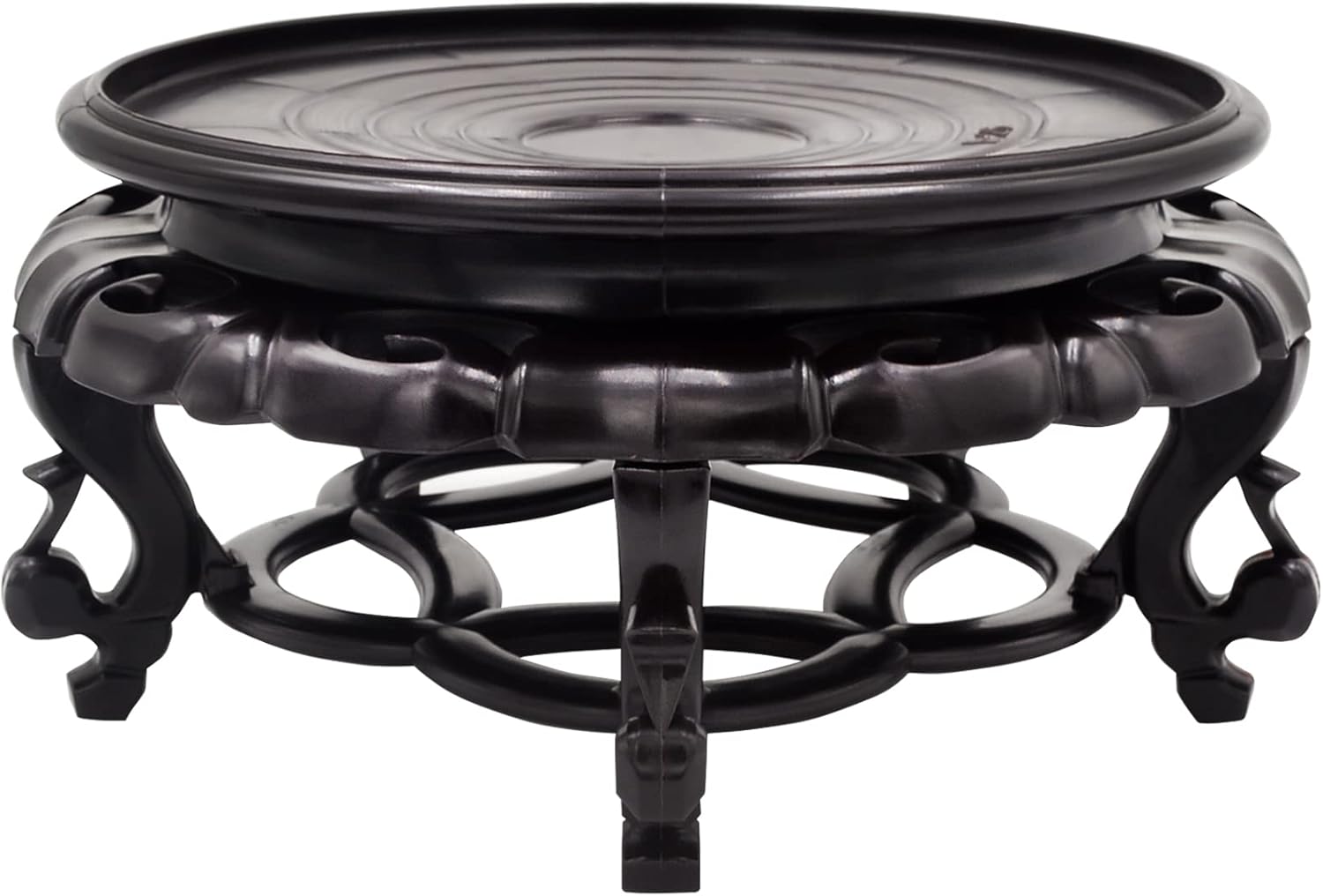 fengshuisale Oriental Furniture Fishbowl Stand Vase Base