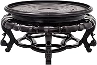 Vista 8 de fengshuisale Oriental Furniture - Soporte para pecera, base de jarrón estable para decoración del hogar (10.2 pulgadas)