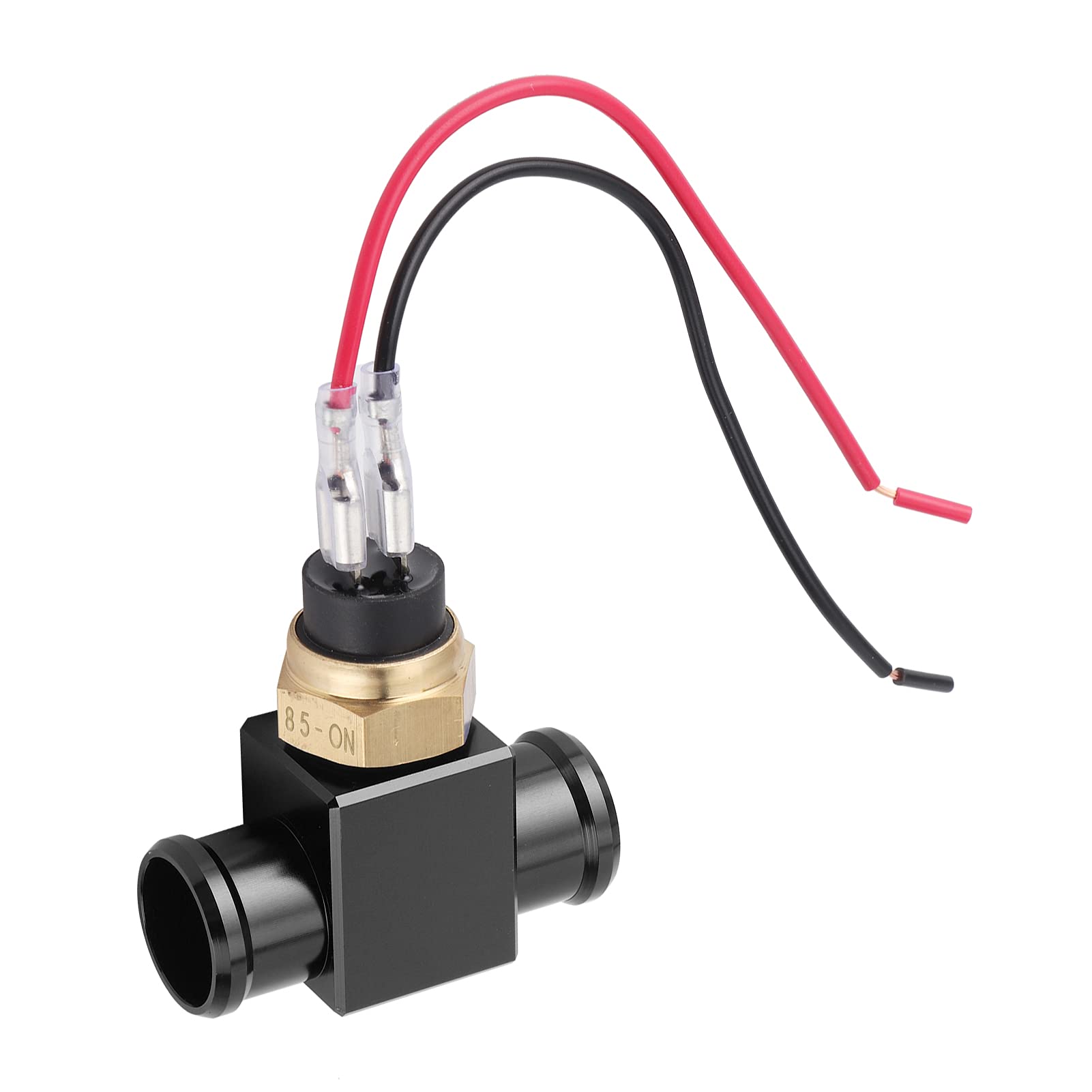 Aramox Thermocontact Ventilateur Voiture Thermocontact Ventilateur Sur Durite Capteur de Température d'eau Aramox, Interrupteur de Thermostat Fiable pour les Véhicules Hors Route de Moto ATV, Haute qu