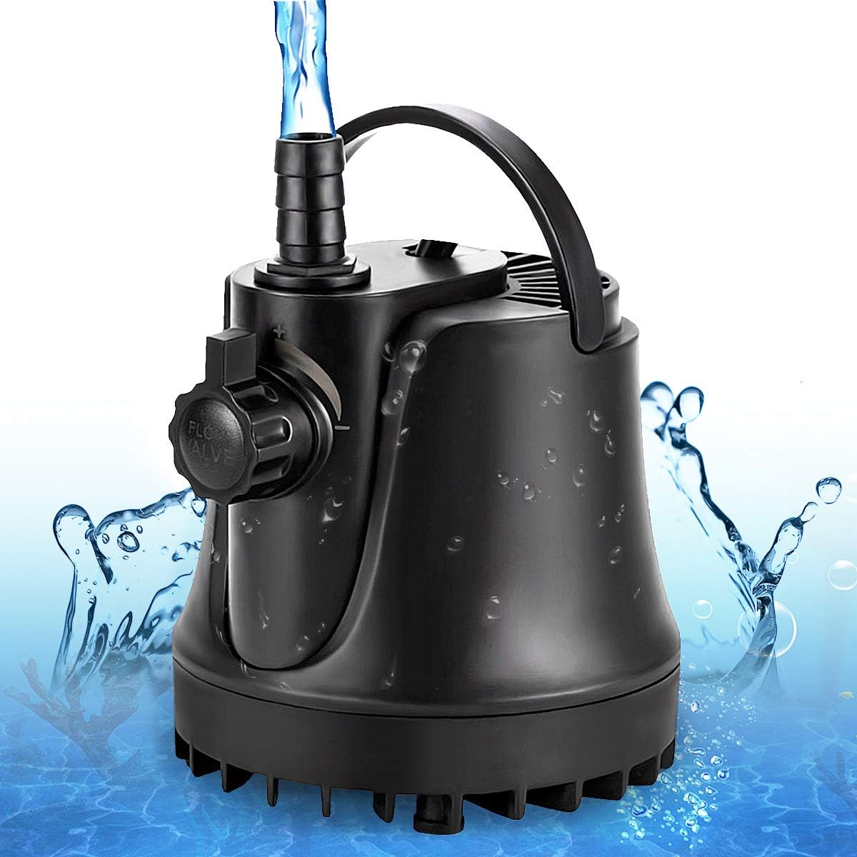 AQQA 265800 GPH Submersible Aquarium Water Pump with