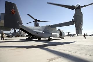 Posterazzi V-22 Osprey tiltrotor aircraft at Camp Bastion Afghanistan Poster Print, (34 x 22)