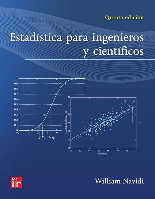 Portada de Estadística para Ingenieros y Científicos 5ª Edición