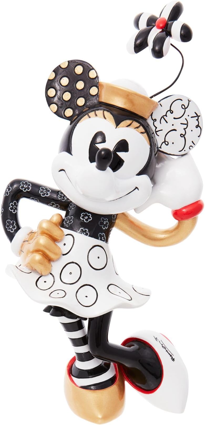 Romero Britto Midas Minnie Mouse Figurine