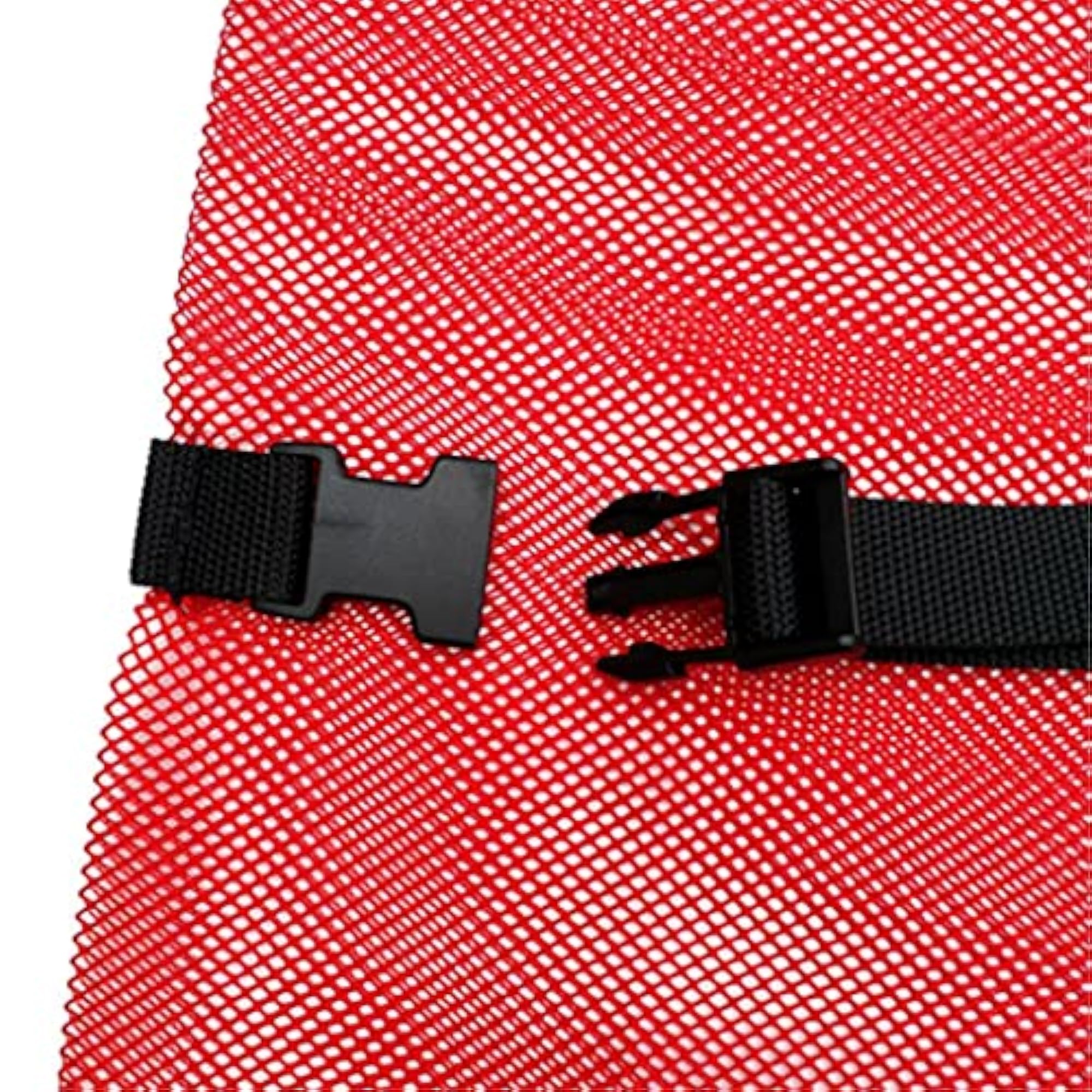 Drawstring Mesh Bag for Scuba Diving Equipment, Red
