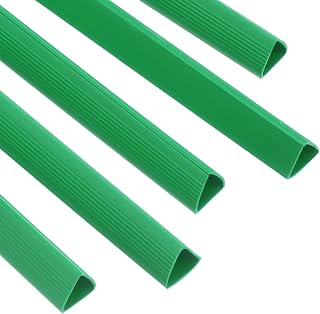 PATIKIL 20Pcs Binding Bars, 15mm Binding Bars Slide Grip 120 Sheets Capacity A4 Size Report Binder Presentation Binder for Report Cover Resume, Green
