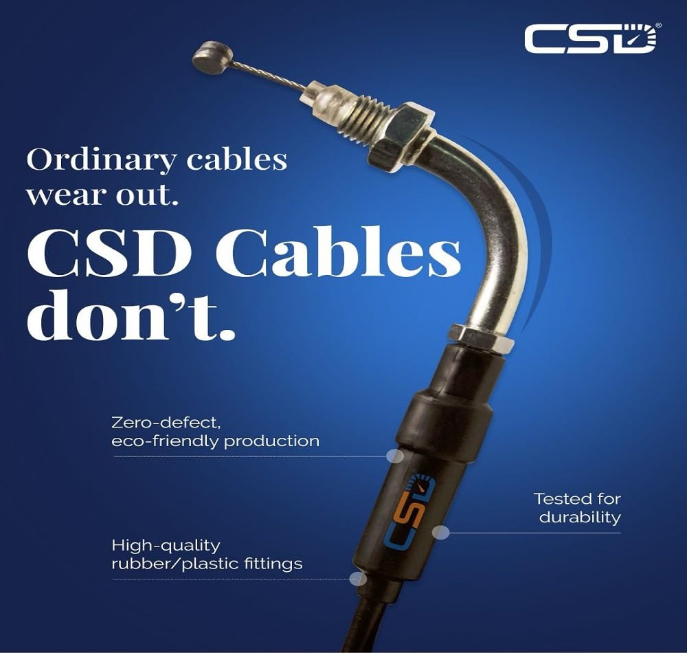 CSD AUTOMOTIVE_Clutch Cable Assembly Compatible with Bajaj Pulsar DTSi 150/180 CC_DH191041 - Image 7 thumbnail