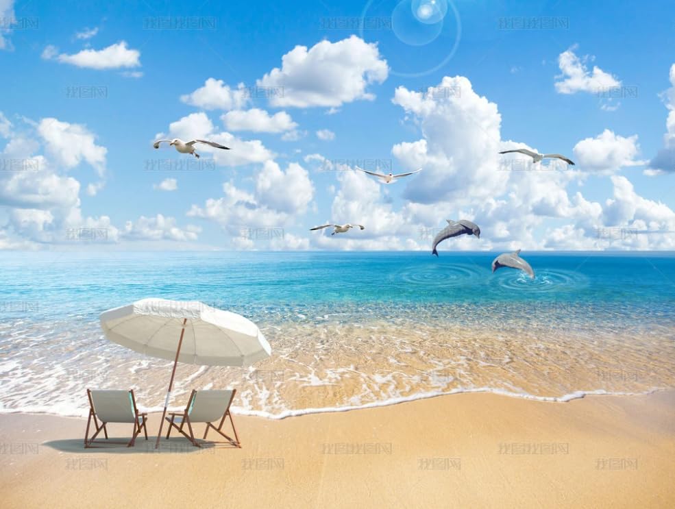 Papier peint intissé Hawaï Beach pour agrandir visuellement une chambre lumineuse - 2