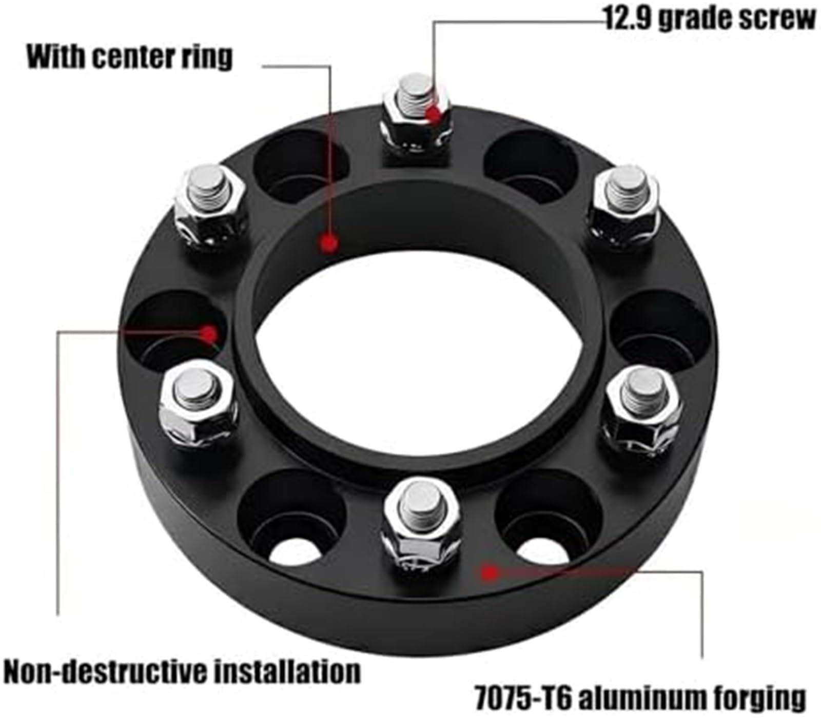 Adaptery kół Elementy dystansowe 6X139,7 Hubcentric 67.1