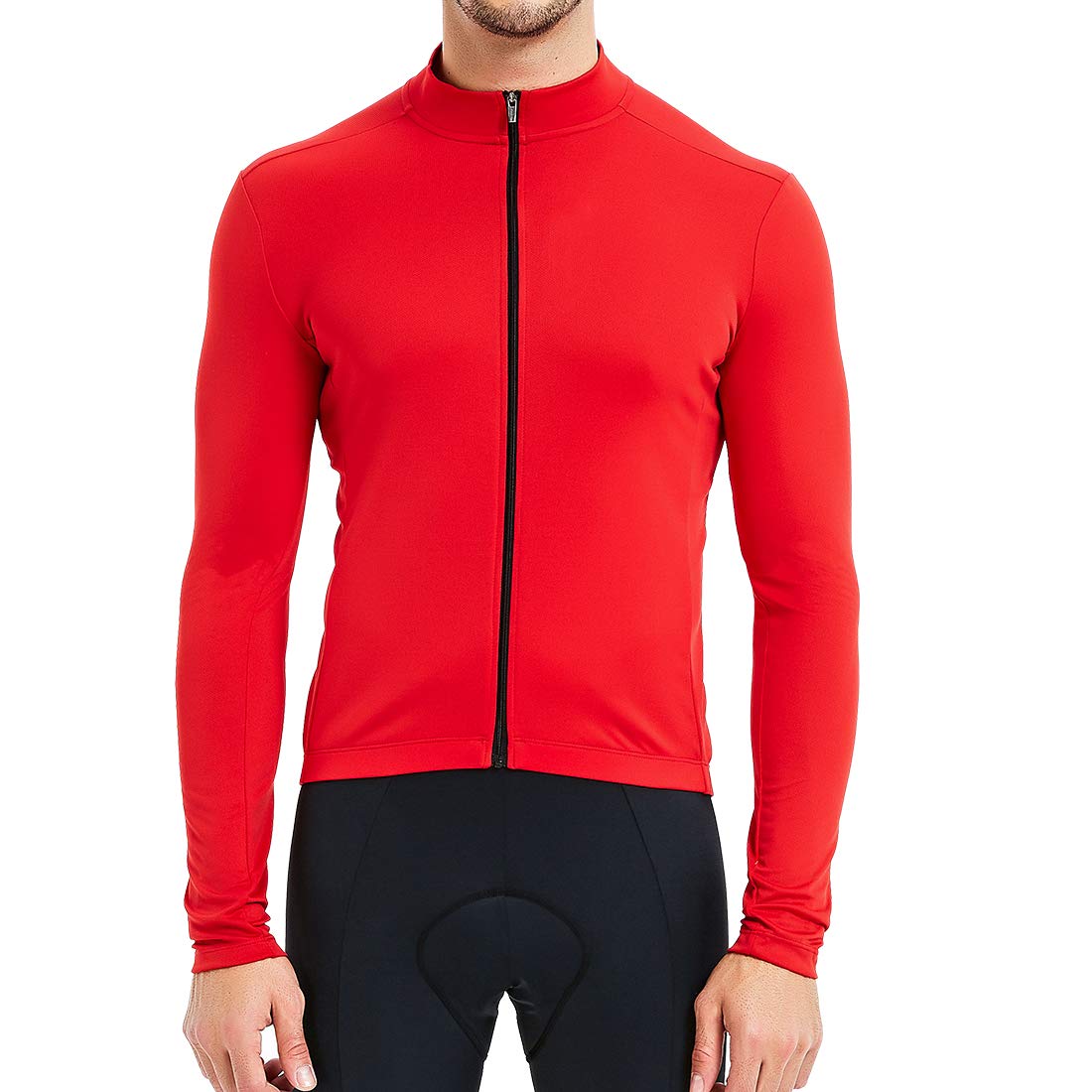 Catena Men's Red(L) Cycling Jersey Short&Long Sleeves Mtb Bike Tops Breathable Biking Shirt Riding Bicycle Clothes Reflective (Uk, Alpha, Xxl, Regular, Regular, )