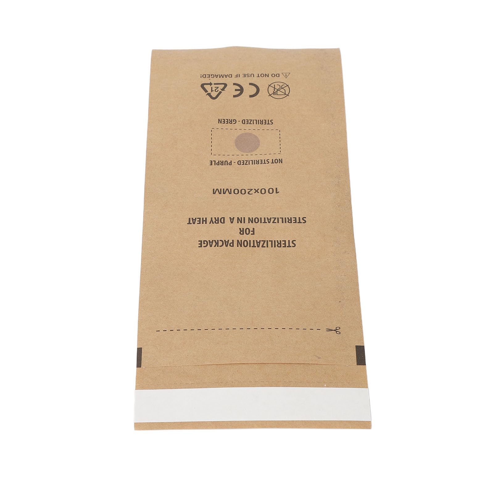 Nagelwerkzeug Selbstversiegelung Beutel Werkzeug Selbstversiegelungstasche, 100pcs Einwegpapierreinigungsbeutel mit Kosmetik, Nagel, Werkzeugen für Zuhause, Nagel Salon,