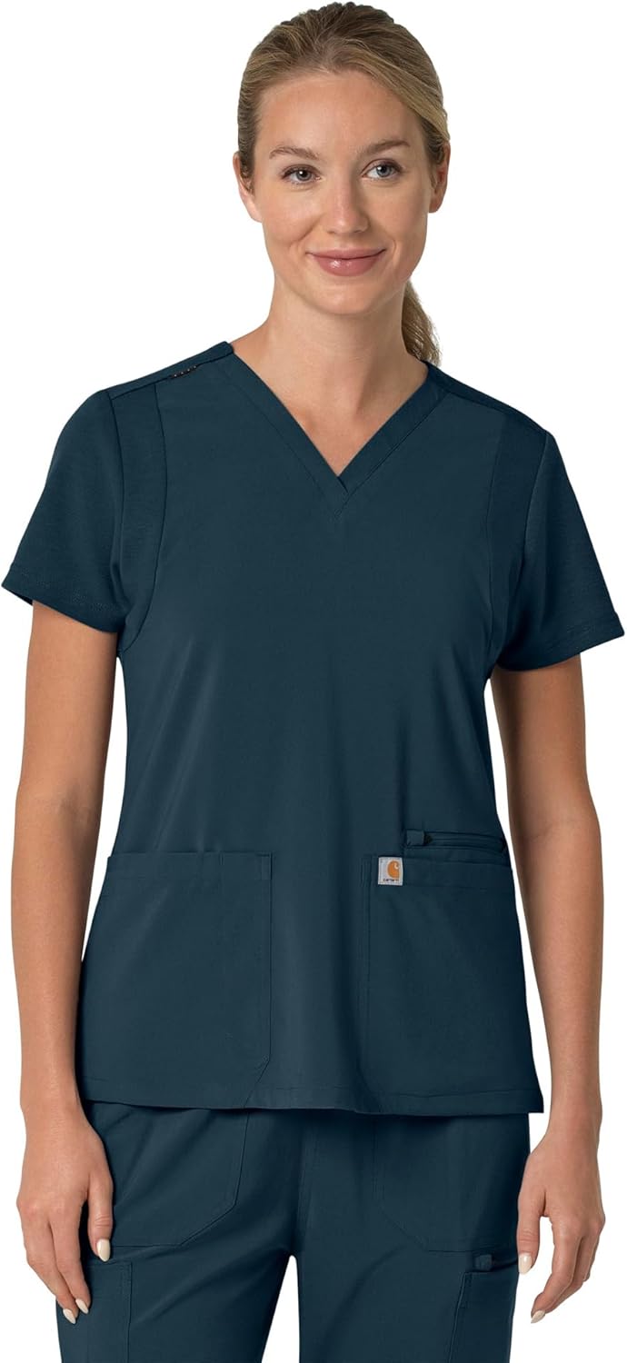 Carhartt Scrubs C13210 Women's Force Cross-Flex Modern Fit Flex Panel