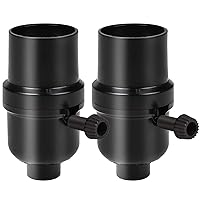 Vista 8 de Venforze Reemplazo de enchufe de lámpara de 3 vías, base E26 con certificación UL, perilla giratoria para ajustes de luz baja-media-alta, piezas