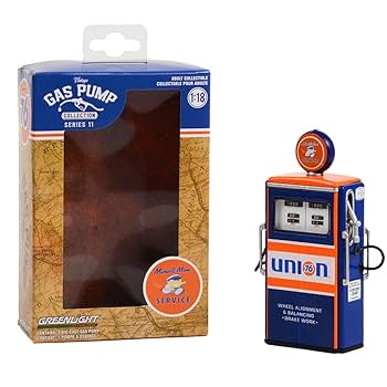 グリーンライト製ガスポンプ Amazon.com: Vintage Gas Pump Set of 3 Pumps Series 12 1/18