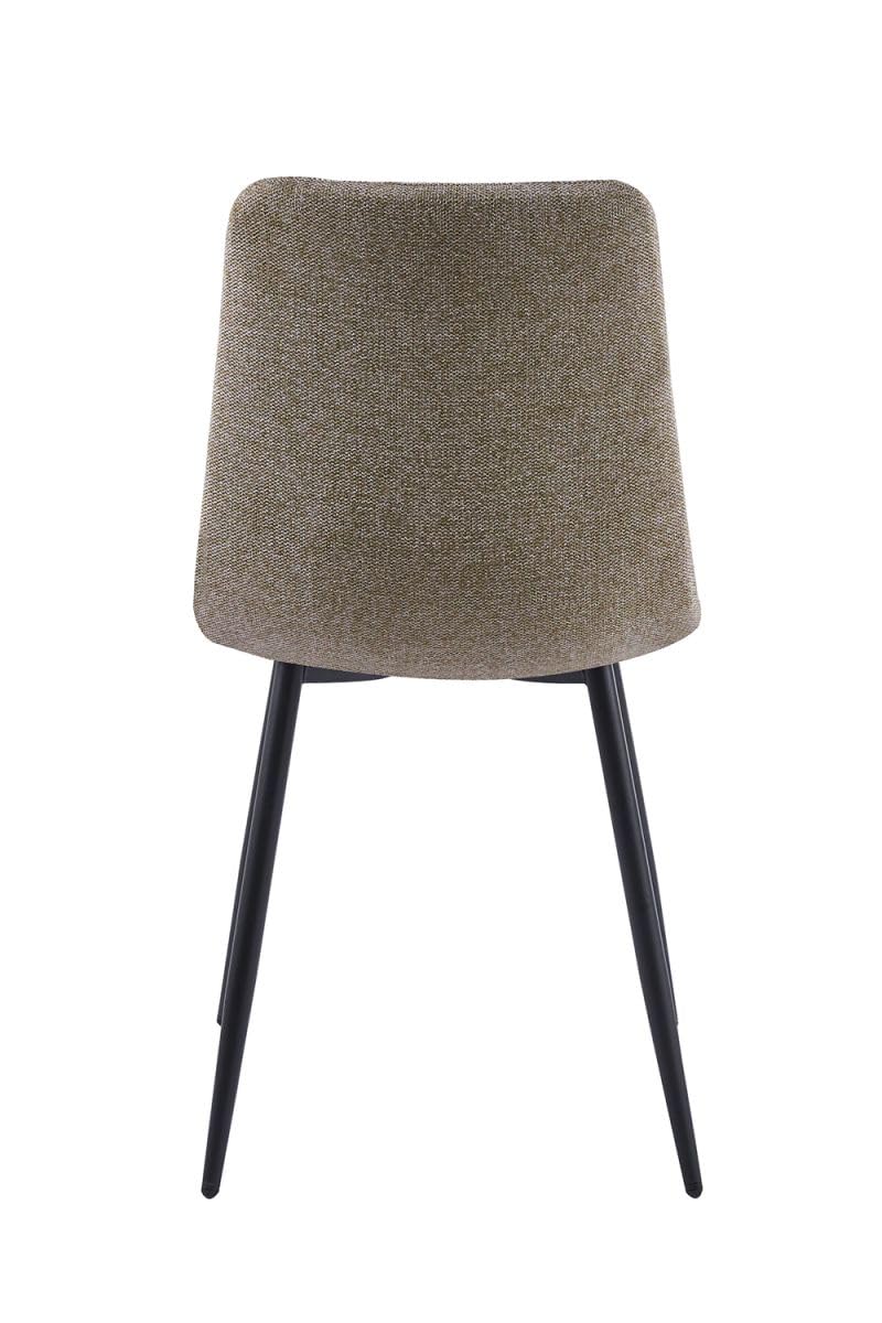 Regalos Miguel - Sillas Comedor - Silla Stuhl Tela - Marrón Claro