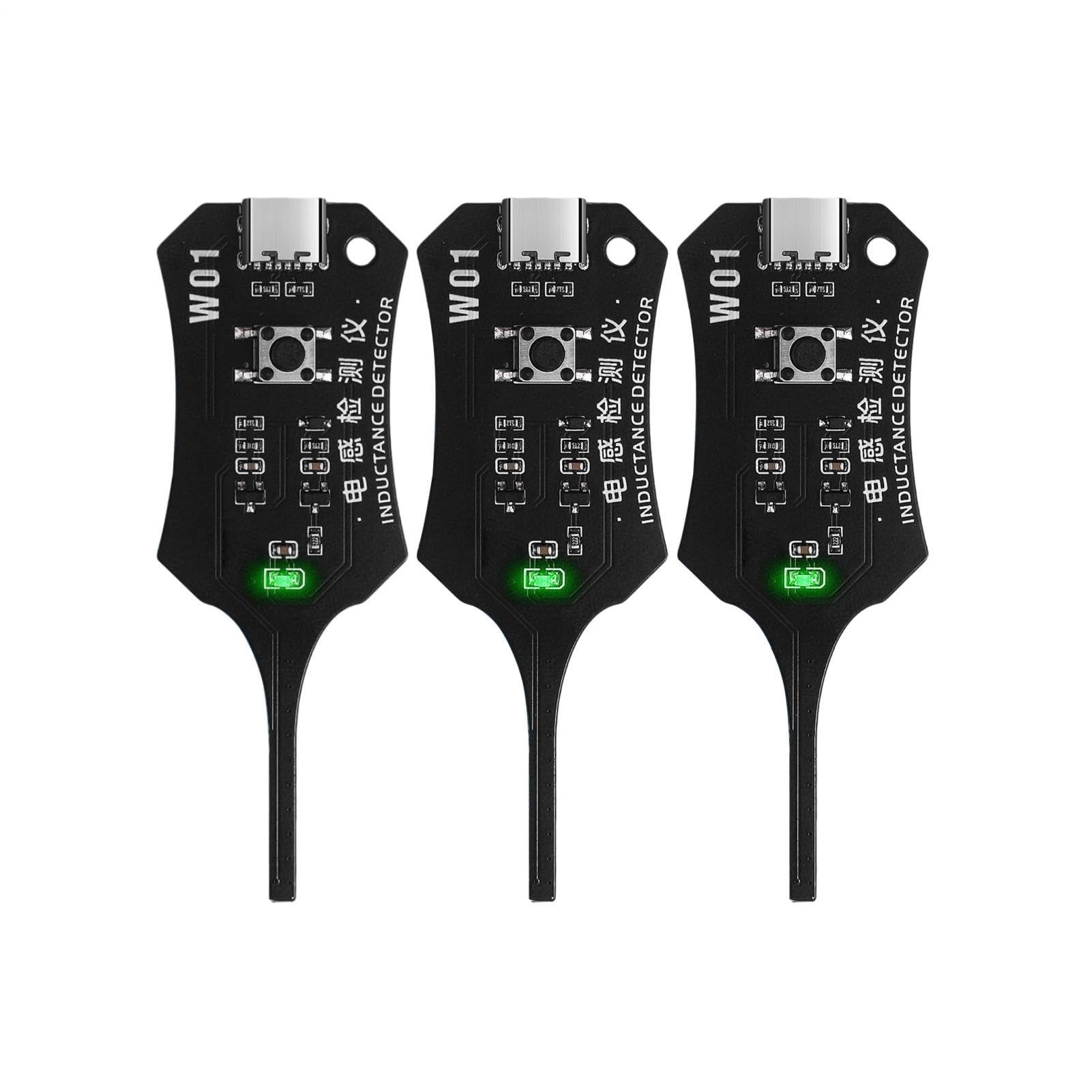 3x Tester Di Induttanza Elettromagnetica XA5, Tester Per Componenti Scheda Madre, Misurazione Induzione, Ideale Per Riparazione PCB, Manutenzione Elettronica Professionale E Diagnostica Guasti