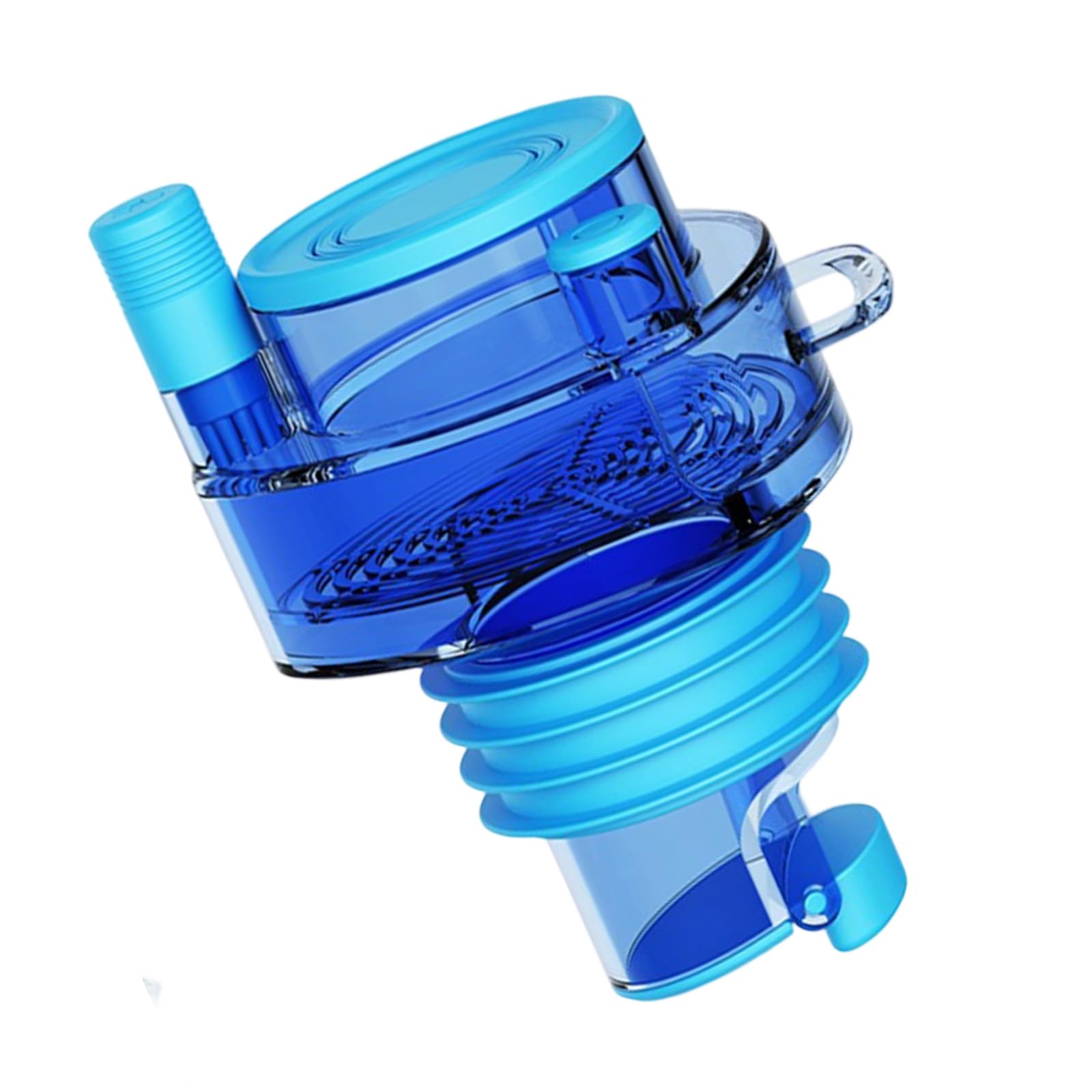 Tsophreniq Odor-Resistant Kitchen Drain Diverter Transparent ABS Body for Installation & Visual Water Movement Checks Under Sink Water Flows Splitter