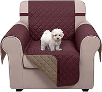 Vista 29 de U-NICE HOME Funda para sillón reclinable, reversible, con correas elásticas, resistente al agua, protege de perros y mascotas, sillón extragrande