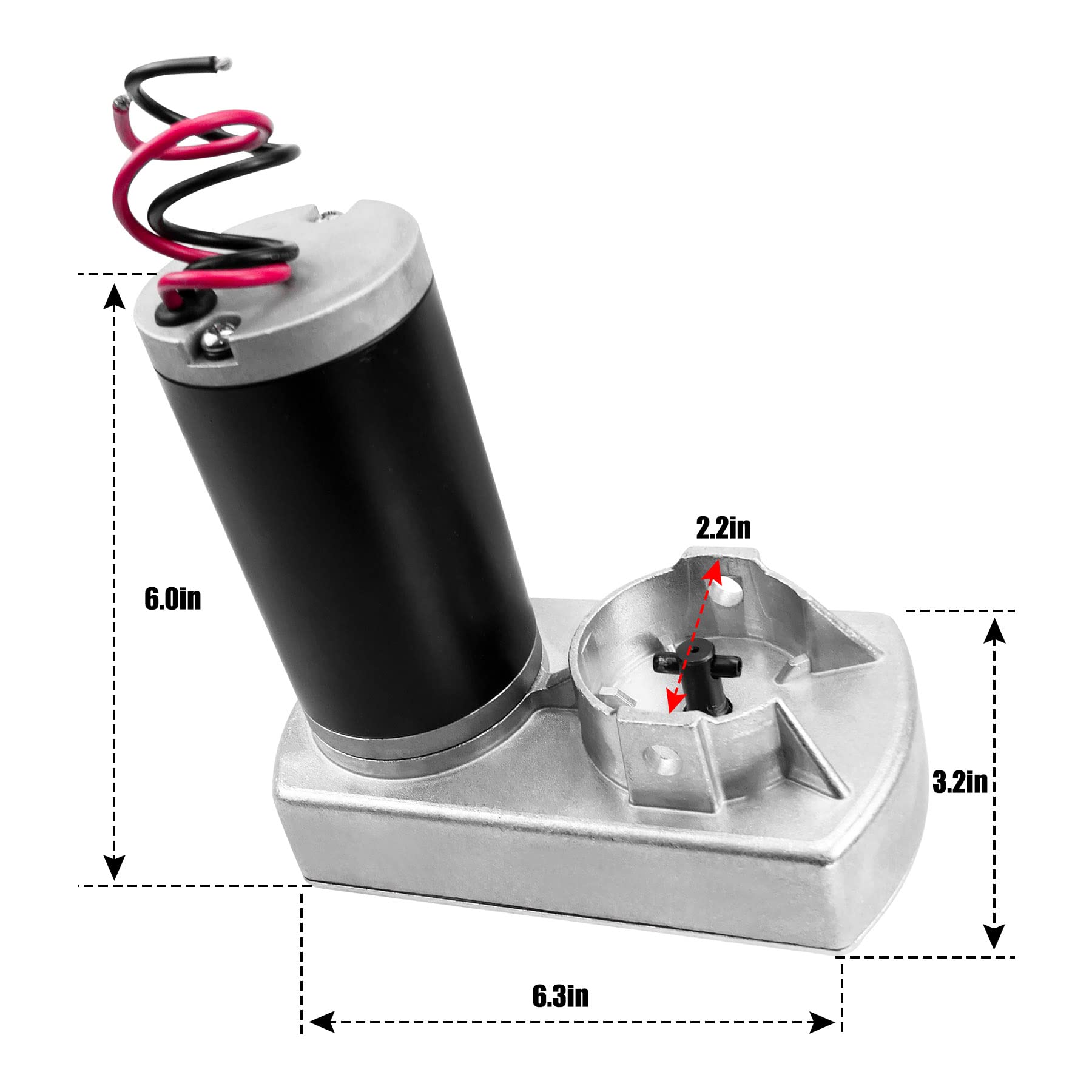 132682 RV Slide Out Motor 18:1 Ratio Replace in-Wall Slide