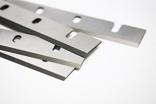 Miniatura 3 de HSS - Cuchillas cepilladoras para DW733 de 12-1/2 pulgadas (DW7332) tratadas térmicamente, cuchillas cepilladoras HSS de doble cara reemplazan