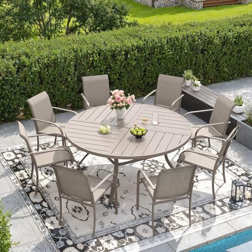 DIFY 9-Piece Outdoor Patio Dining Set