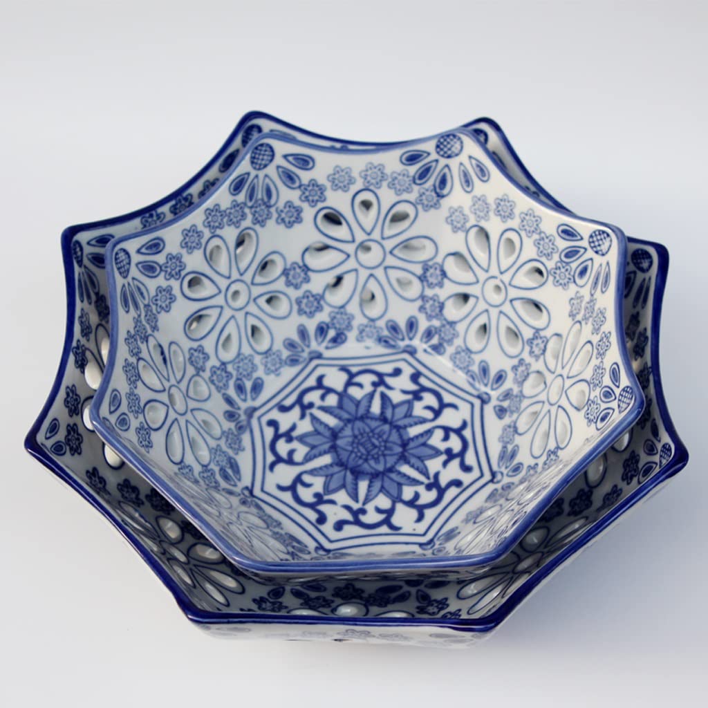 Talerz do przechowywania owoców i warzyw – porcelanowa ceramiczna pusta skórka melona do przekąsek i suszonych owoców – idealna do aranżacji blatu kuchennego