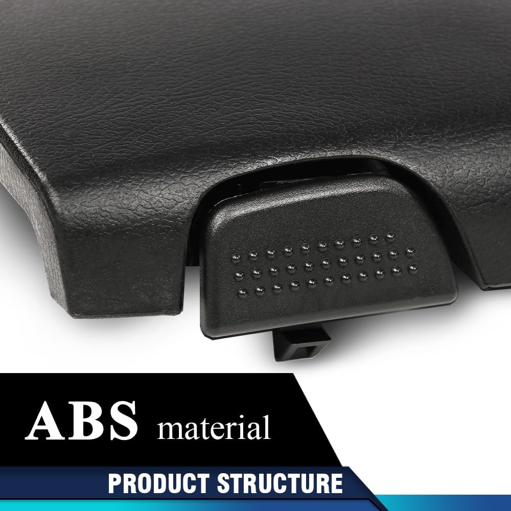 PIT66 Center Console Lid Armrest Door Compatible with Chevy Camaro Pontiac Firebird 1997-2002 Black 10423155, 10273748