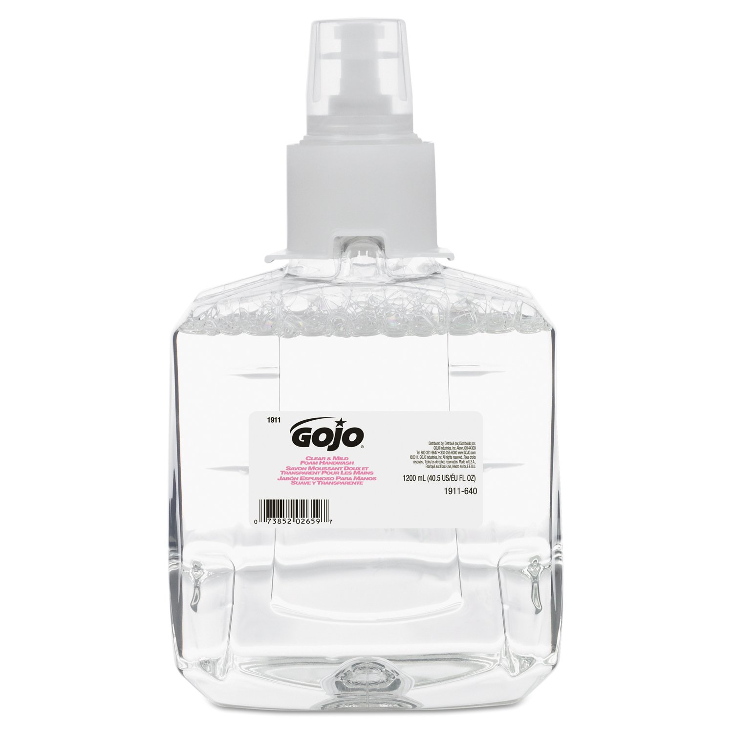 Amazon.com: Gojo® LTX-12 Clear Mild Foam Handwash Refill : Health