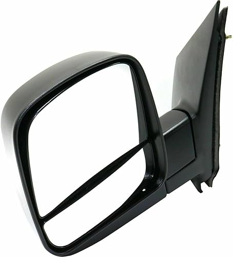 Miniatura 9 de Nuevo espejo delantero izquierdo para conductor y lado derecho del pasajero, plegable, manual, texturizado, sin calefacción, sin luz de señal, para