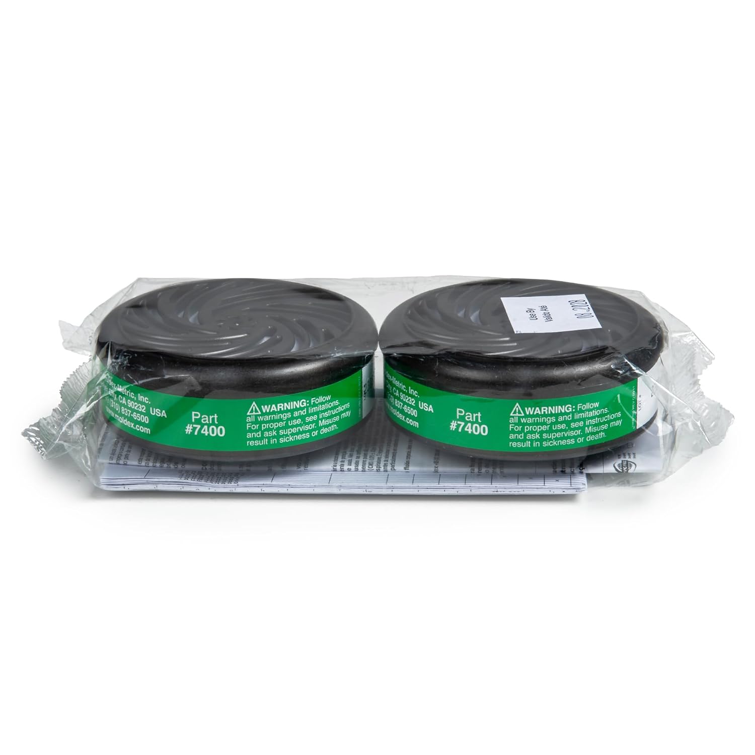 Moldex 7400 Ammonia/Methylamine Cartridges for 7000/7800/9000 Series Reusable Respirators