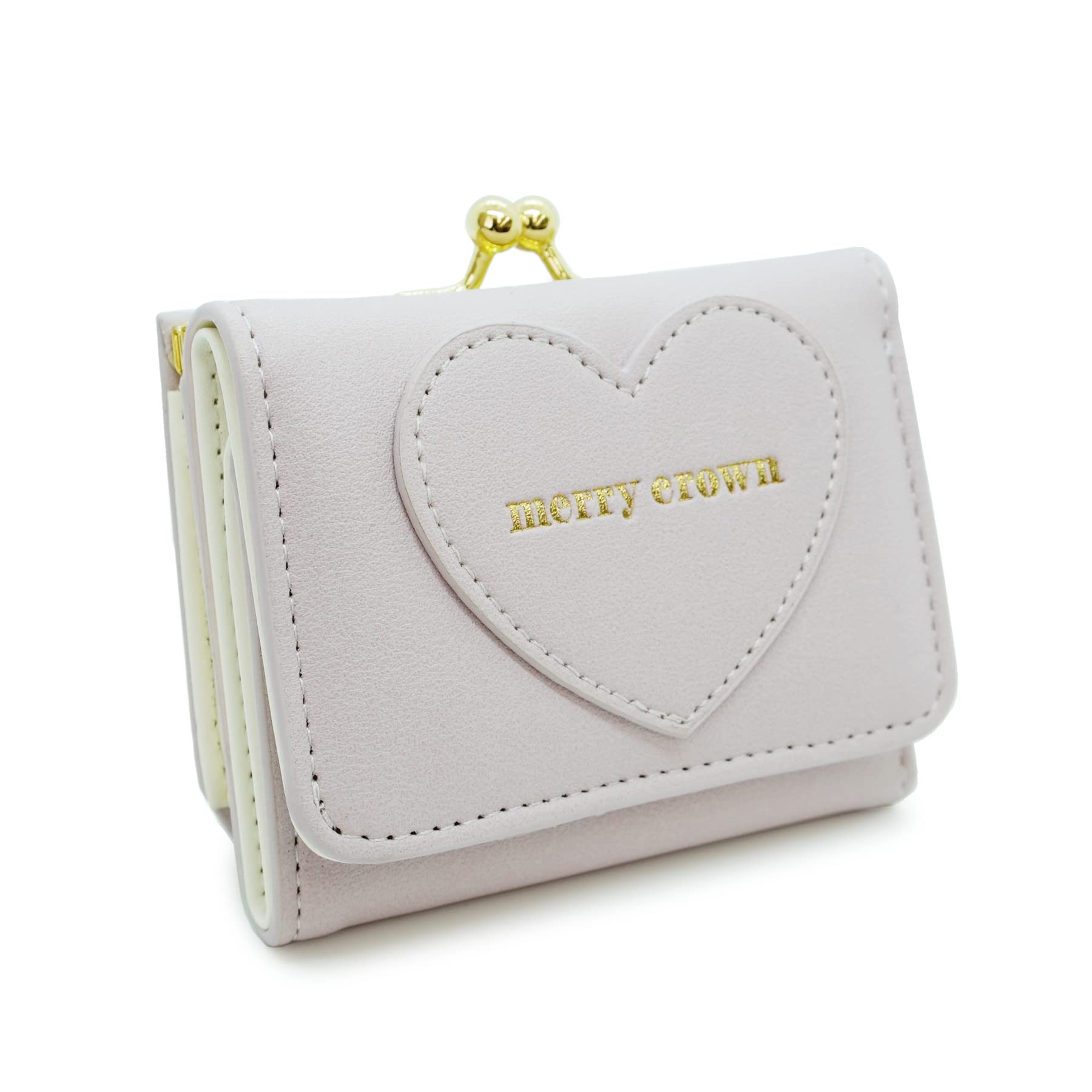 Amazon | [カノンコード] セームカラーハート 三つ折り財布