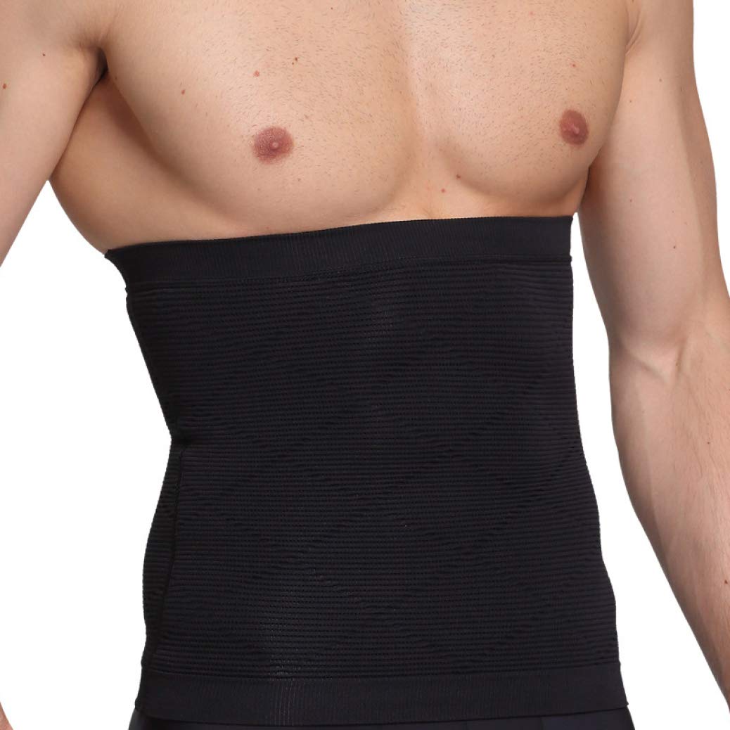 Faja Moldeadora de Cuerpo elástica para Hombre, Entrenador de Cintura para Barriga, corsé Quemador de Adelgazamiento, Ropa Interior de Soporte, Pretina