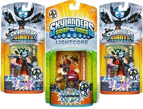 Skylanders Giants Skylanders Swap Force Lightcore Countdown and Get 2 ...