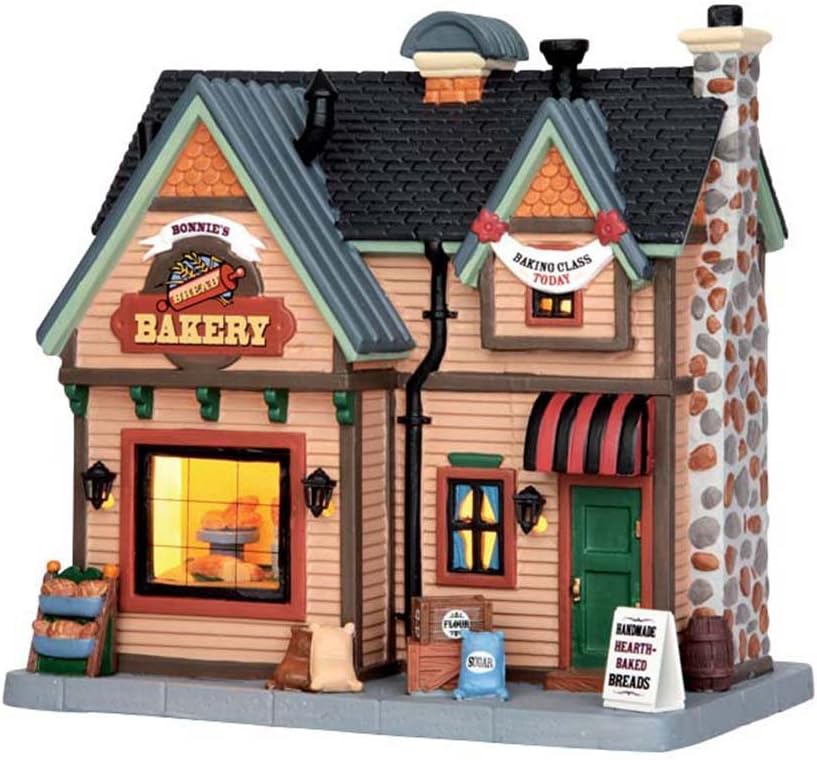 Lemax Village Collection Bonnie's Bread Bakery # 55934