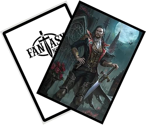 Miniatura 10 de Fantasy North - Lilibeth Casual Conjuring - 100 fundas para cartas coleccionables TCG mate lisas - Se adapta a Magic MTG Commander Pokemon y otros