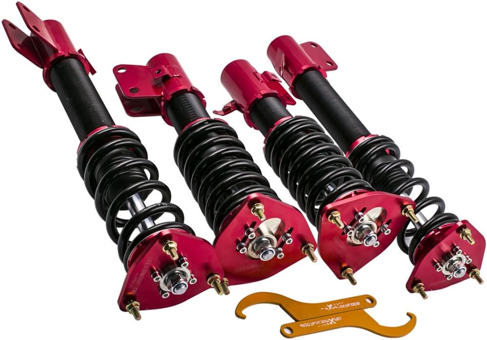 Adjustable Height & Camber Plates Shocks Coilovers for Subaru Impreza WRX 2002-2007 WRX STI 2004 Suspensions Struts
