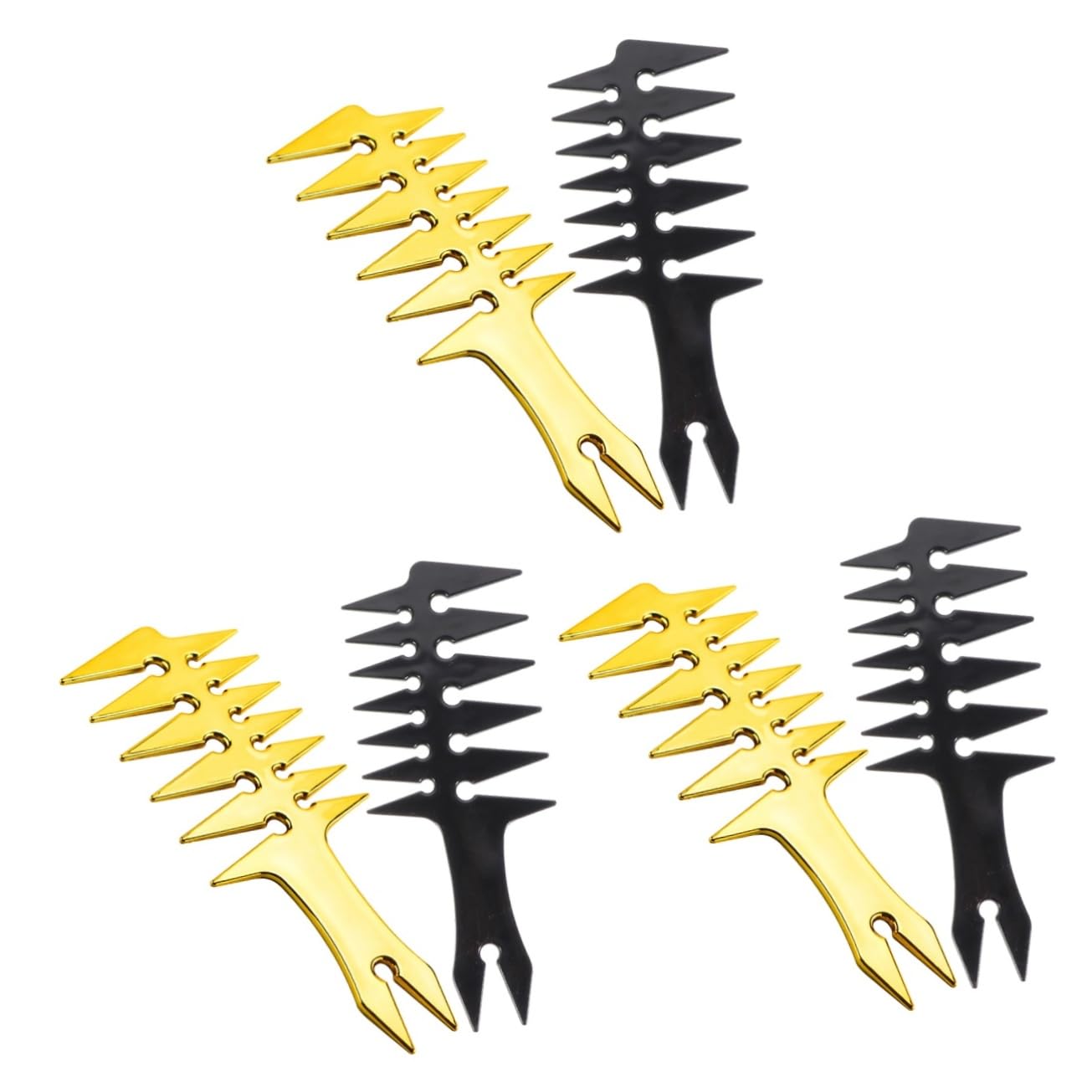 Abaodam 6 Stk Frisierkamm Ölpestkamm Rechenkamm Haarstylingkamm Für Männer Styling-tools Und -geräte Geldbeutelkamm Breiter Spitzkamm Haarkamm Perücke Zopf Kamm Abs Zubehör Mann Jahrgang
