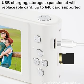 Digital Photographer Camera - UHD Digital Camera, Autofocus Point and Shoot Camera | 4K Compact Zoom Camera, High Definition Image Stabilization Camera, Shooting Tool for Daily Use and Travel