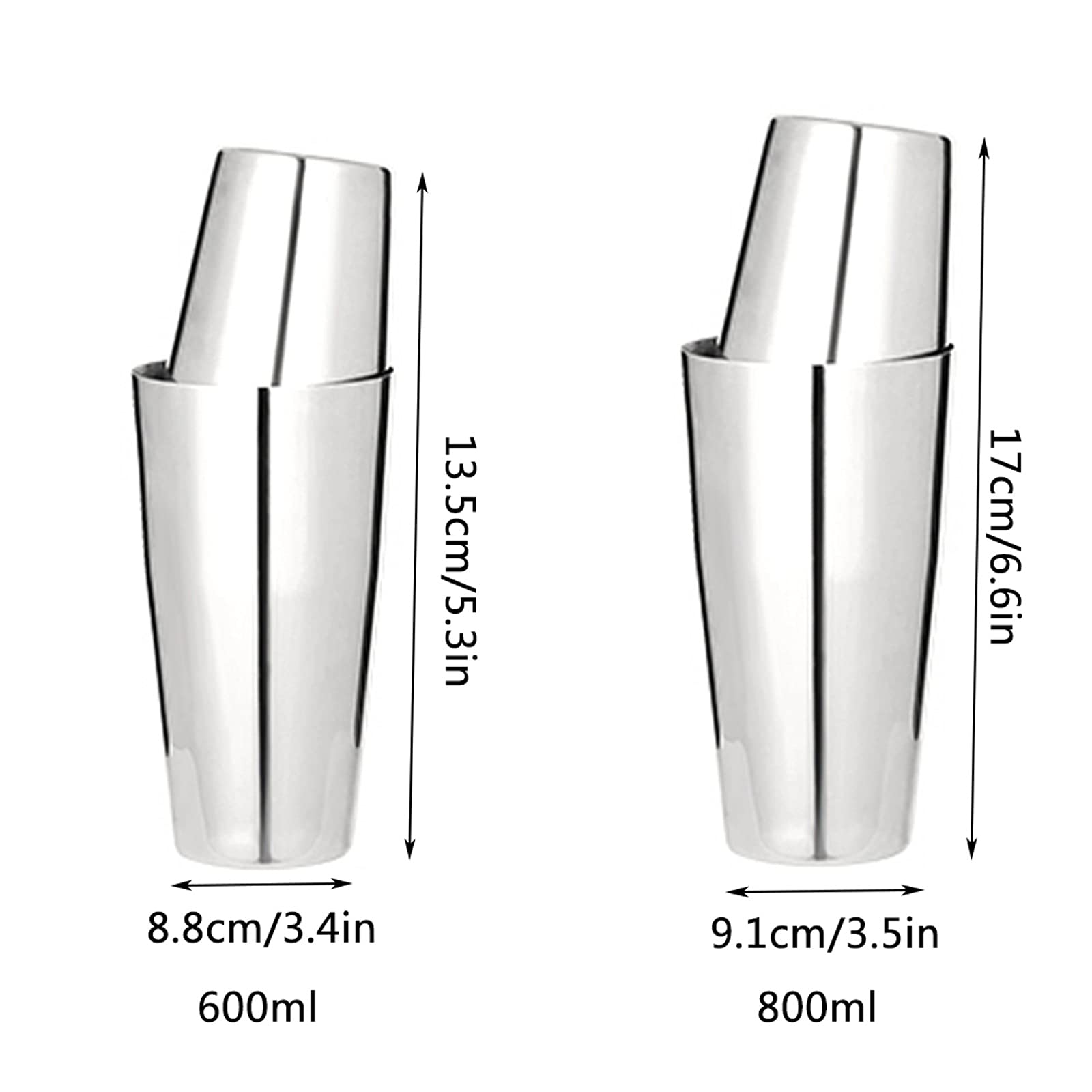Shaker Cocktail Cocktail de 11 pièces Shaker Shaker Set de -Kit de barinaison en acier inoxydable Cocktail Shaker Boire Mélangeur Set Cocktail Shaker Kit cocktail Kit cocktail Ensembles d'accessoires