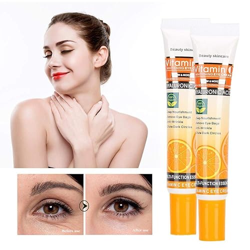 Miniatura 3 de Sonew Crema para el cuidado de los ojos Vitamina C Crema para los ojos Anti-arrugas Eliminación de ojeras Crema hidratante para los ojos (0.8 fl oz)