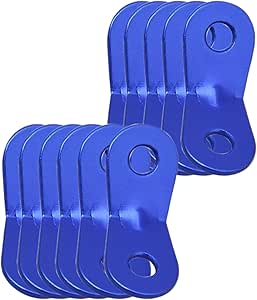 24 Stück Seilversteller Dreieckig - Zeltseilspanner Für Camping & Outdoor