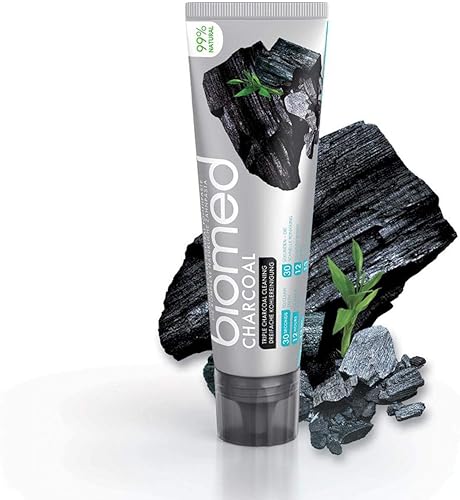 Biomed Charcoal Dentífrico 100 Gr Soins personnels et santé