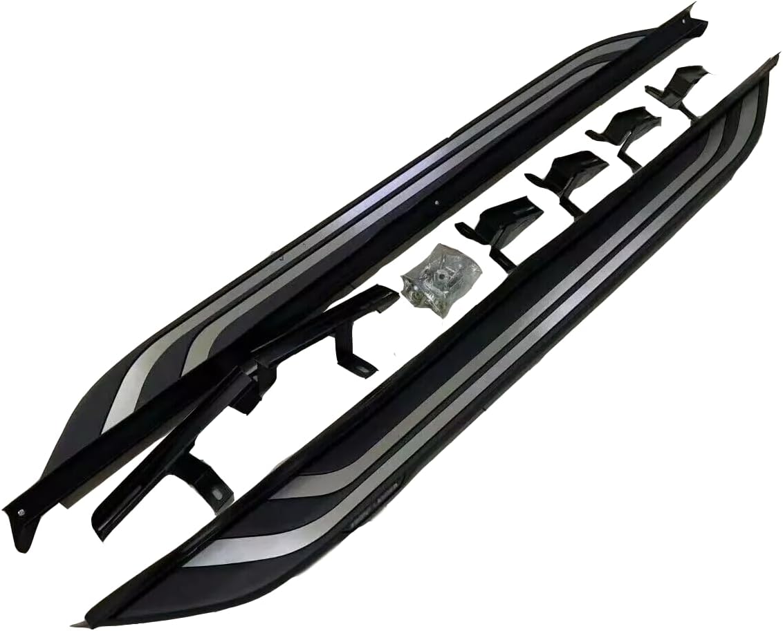 Side Steps Running Boards Fits Toyota Corolla Cross 2021-2025 Aluminum Nerf Bars 2PCS w/Brackets Protector