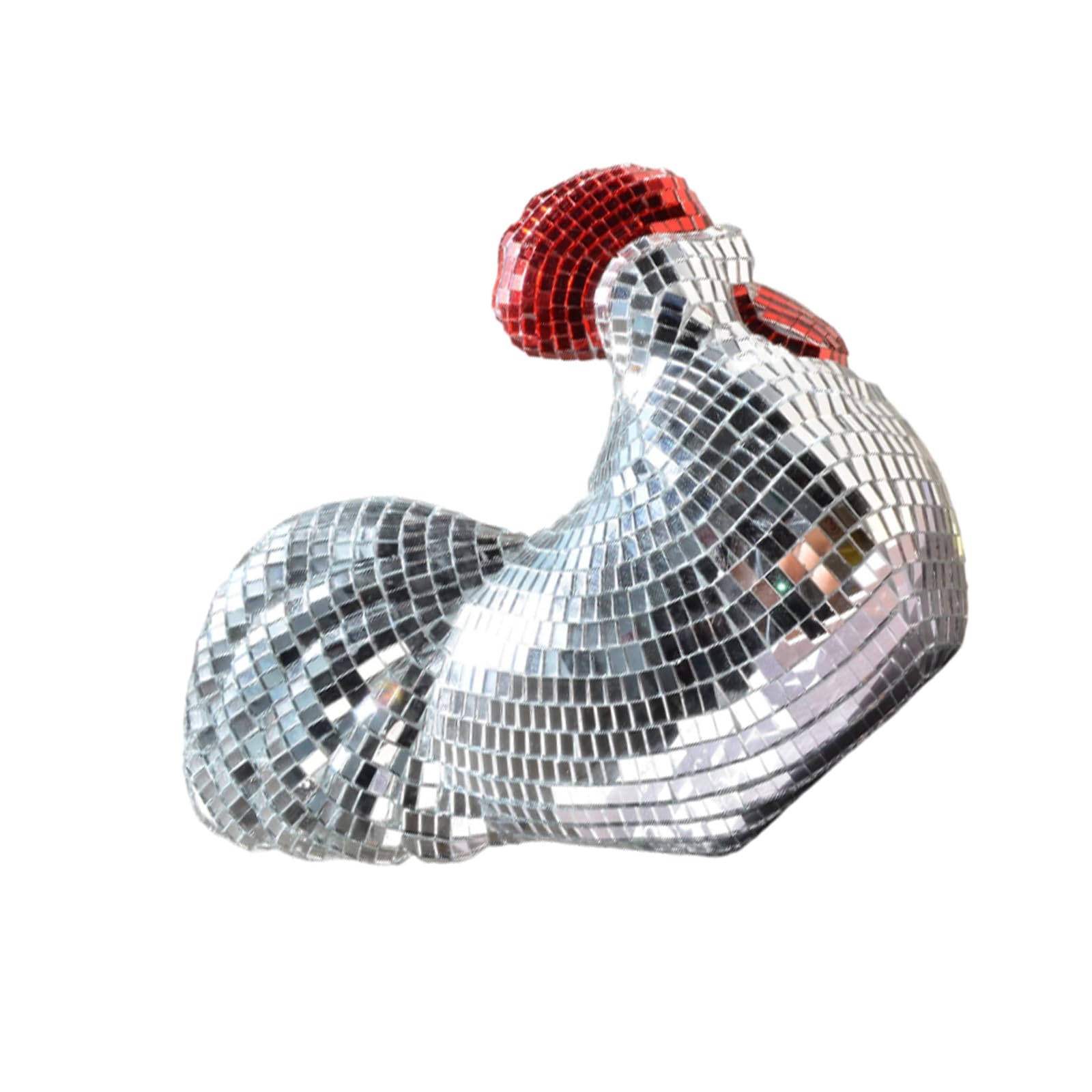 VlHpnpe Glass Animals Decoration Glass Chicken Figurines Collectibles Decorative Ornament Table Centerpieces Home Decorations Chicken Figurine