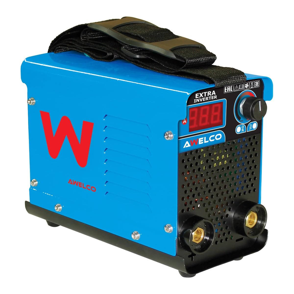 AWELCO - Saldatrice 30-200A Saldatrice Inverter MMA EXTRA200 IGBT Saldatura Elettrodo Rutile