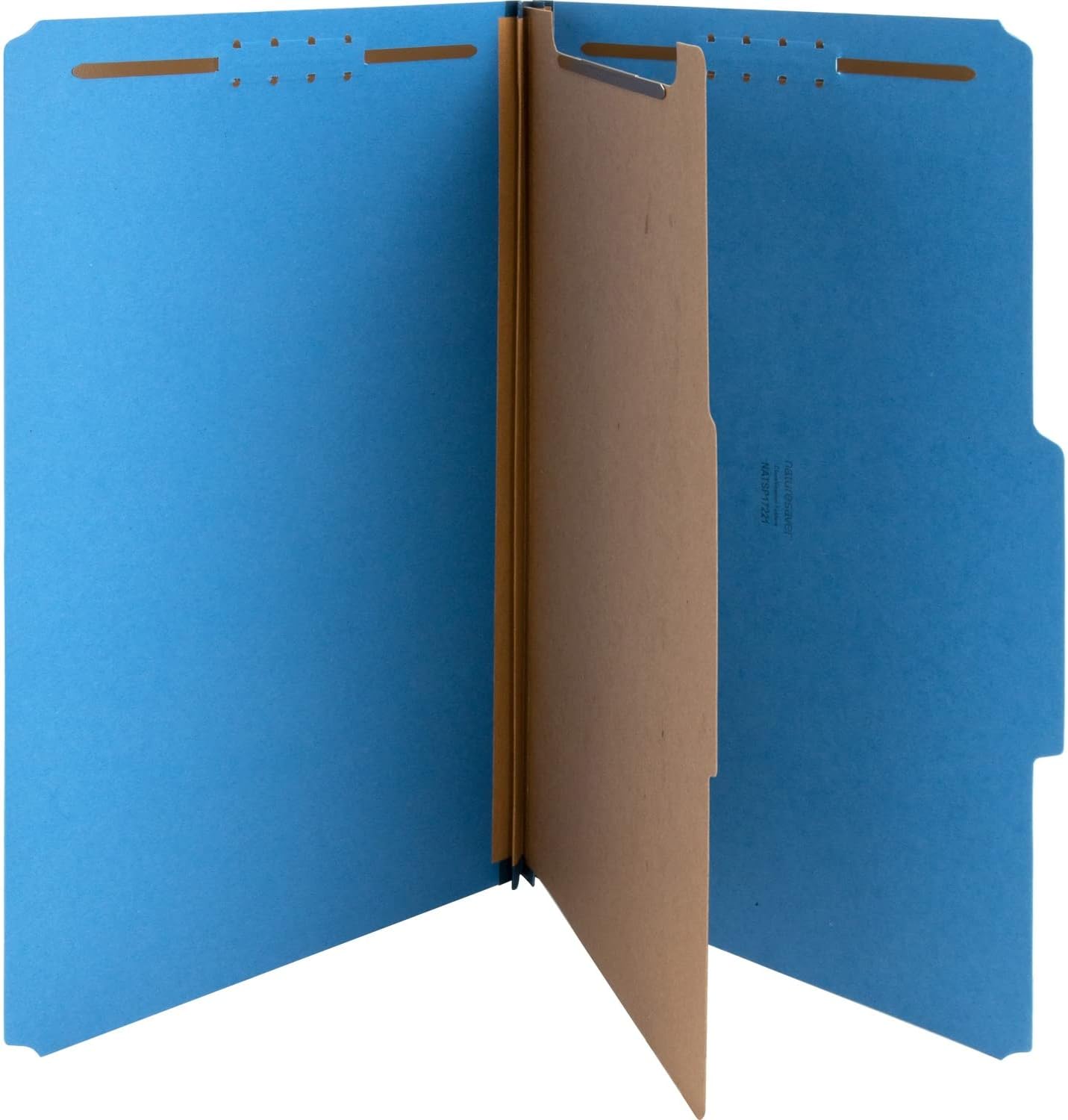 SP17221 Classification Folders,1 Div, 2-Inch Exp., Legal,10/BX, Dk. BE