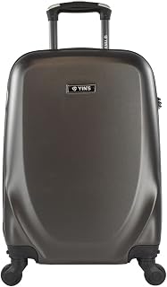 Mala De Bordo 10Kg Pequena ABS Rígida Rodinhas Giro 360° Cadeado Puxador ANAC Original Yins